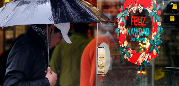 Metereología asegura que precipitaciones sorprenderán a capitalinos esta Navidad