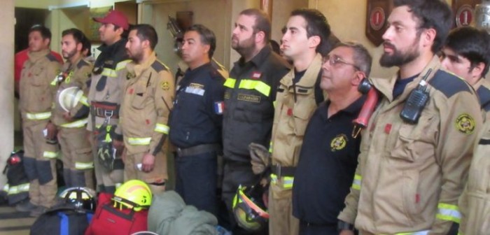 60 voluntarios de Valparaíso y Viña del Mar viajaron al sur para apoyar combate de incendios