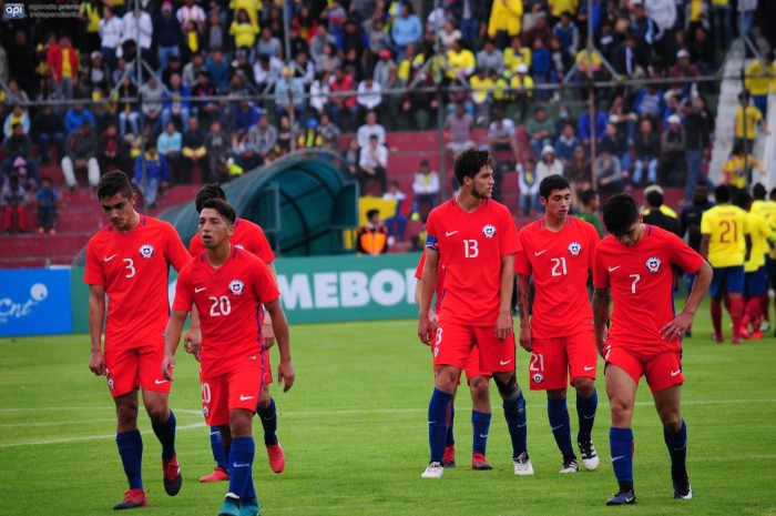 La ‘Roja’ quedó eliminada del Sudamericano Sub 20 tras caer ante Colombia