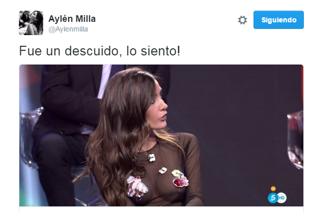 Aylén Milla| Twitter