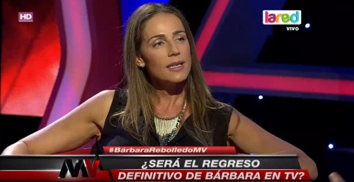 Bárbara Rebolledo quiere animar un matinal: 'Me encantaría trabajar con Cristián Sánchez'