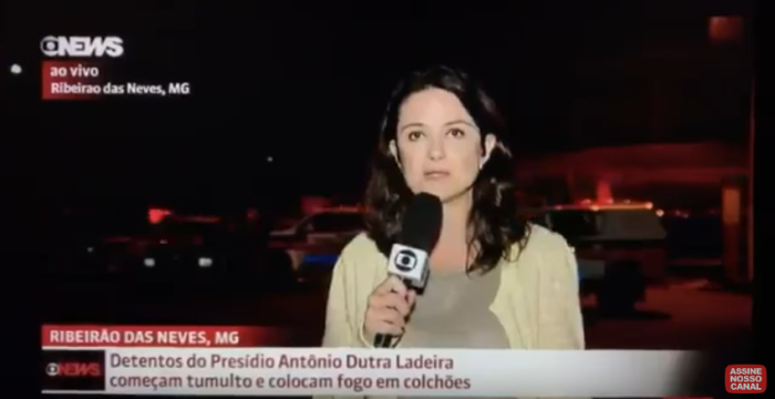 Video registra violento ataque a reportera brasileña a las afueras de una cárcel