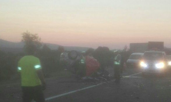 Tres muertos y 4 lesionados deja colisión múltiple en ruta Casablanca - Algarrobo