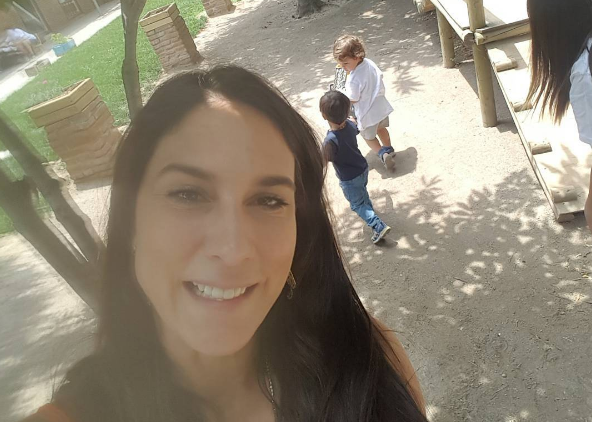 Mey Santamaría presentó a su sobrino recién nacido en Instagram