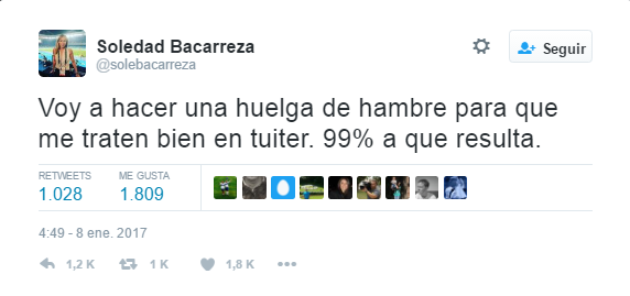 Soledad Bacarreza | Twitter