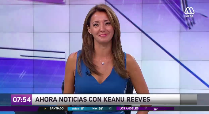 El divertido ataque de risa que conductora de 'Ahora Noticias' debió sortear en vivo