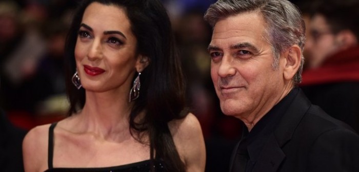 Esposa de George Clooney estaría embarazada de gemelos