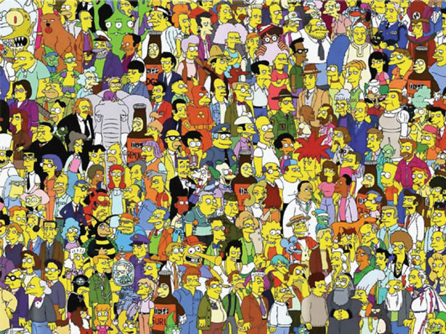 ¿Qué tan rápido podrás encontrar a Wally entre los amarillos personajes de Los Simpson?