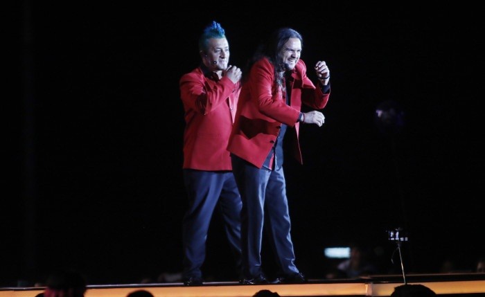 El chiste de Locos del Humor contra el gobierno que sacó aplausos en Festival de Talca