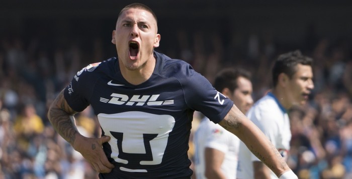 Nicolás Castillo marcó doblete en espectacular remontada de Pumas ante Tijuana