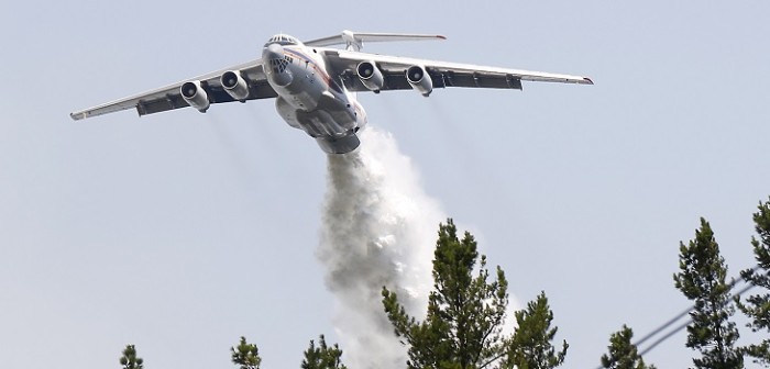 Bombero ruso residente en Chile fue invitado al Ilyushin Il-76: grabó desde su interior