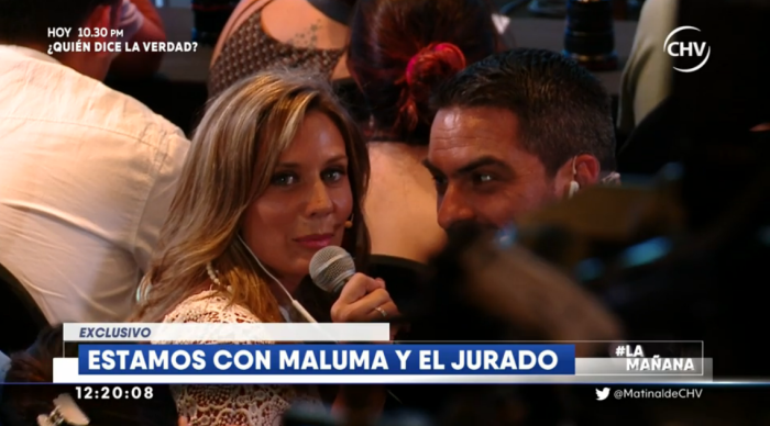 La osada propuesta de Rocío Marengo a Maluma en conferencia de prensa