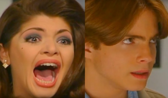 'Soraya' y 'Nandito' comparten foto de su reencuentro a 22 años de 'María la del Barrio'