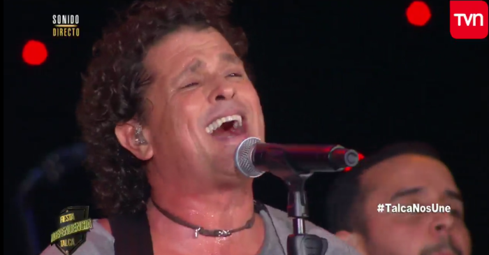 Carlos Vives recibe lapidarias críticas durante su show en el Festival de Talca