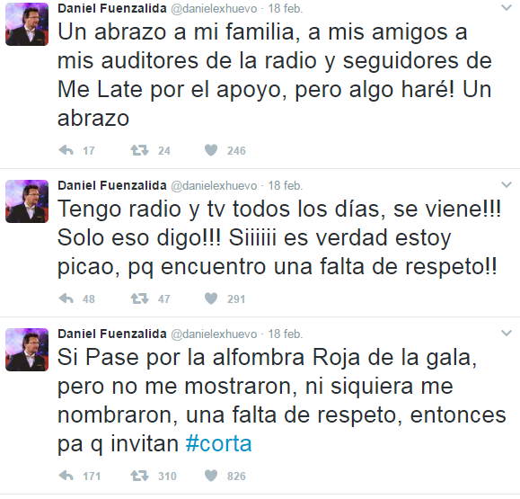 Daniel Fuenzalida | Twitter