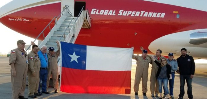 SuperTanker se despide del país tras combatir incendios: 