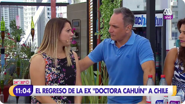 El momento incómodo que vivió Luis Jara al entrevistar a Nicole Pérez