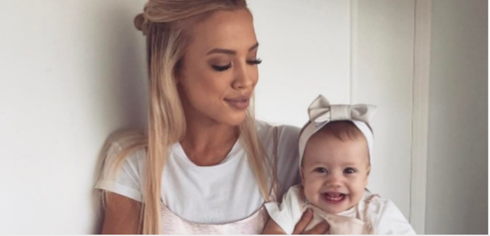 Modelo compartió antes y después de su cuerpo en Instagram tras ser madre