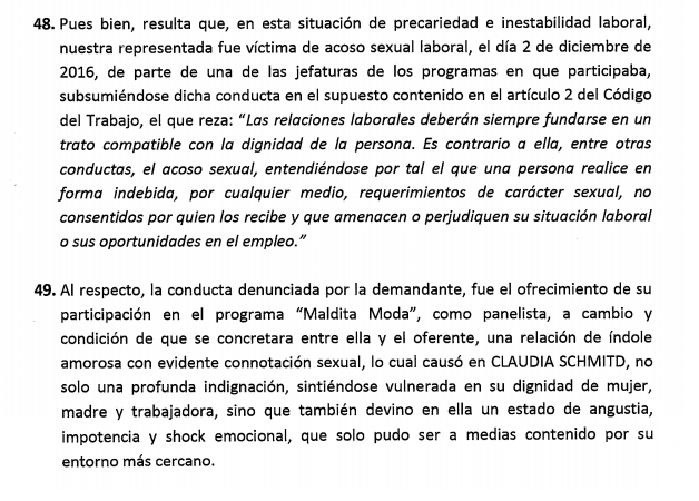 Parte de la demanda | Poder Judicial