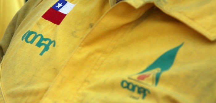 Brigadista perdió piezas dentales tras recibir descarga de agua desde helicóptero