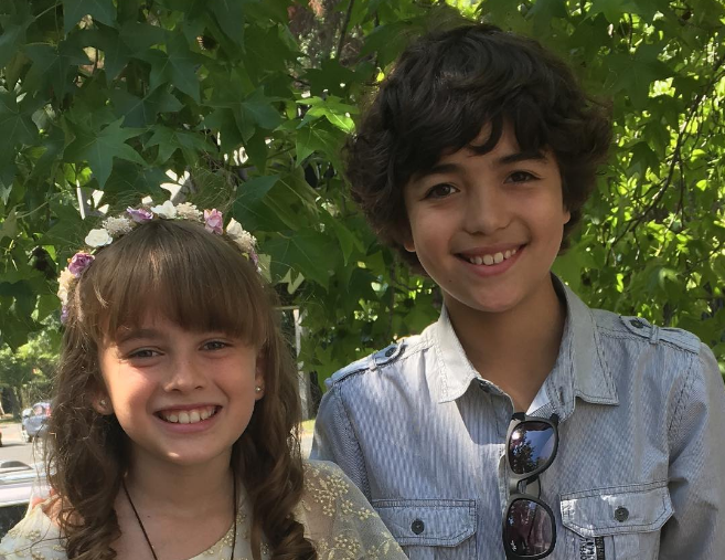 Las apoteósicas vacaciones de pequeños actores de Mega Giulia Inostroza y Vicente Soto
