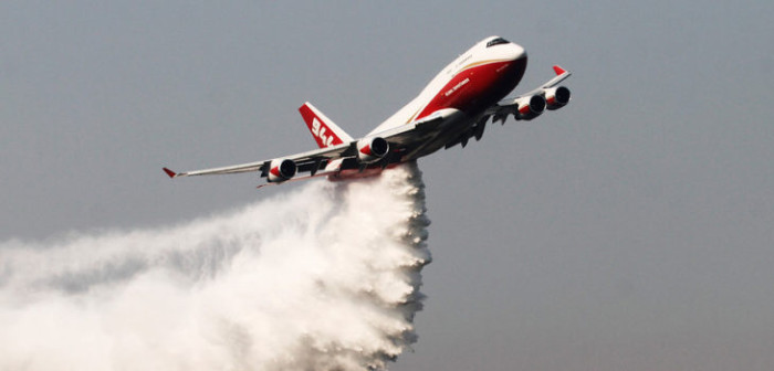 Representante de SuperTanker revela nueva estrategia del avión en combate de incendios