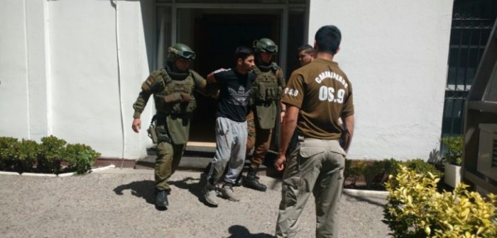 Capturan a reo que se fugó de tribunal de San Bernardo