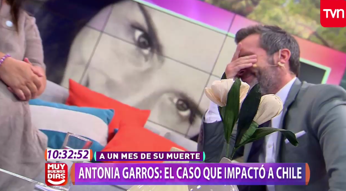 Cristián Sánchez rompió en llanto durante desgarrador testimonio sobre Antonia Garros