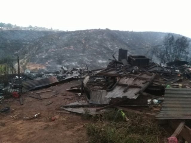 Más de 300 hectáreas y 16 casas afectadas por incendios forestales en Región de Valparaíso