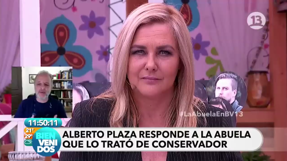 Alberto Plaza y Pamela Jiles protagonizaron tenso enfrentamiento en 'Bienvenidos'