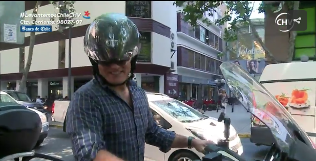 Amaro Gómez-Pablos sufrió accidente en su moto durante grabaciones de La Divina Comida