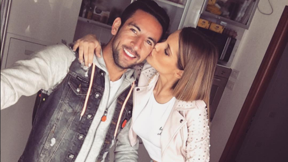 Gala Caldirola compartió foto junto al 'Huaso' Isla y su familia tras el partido