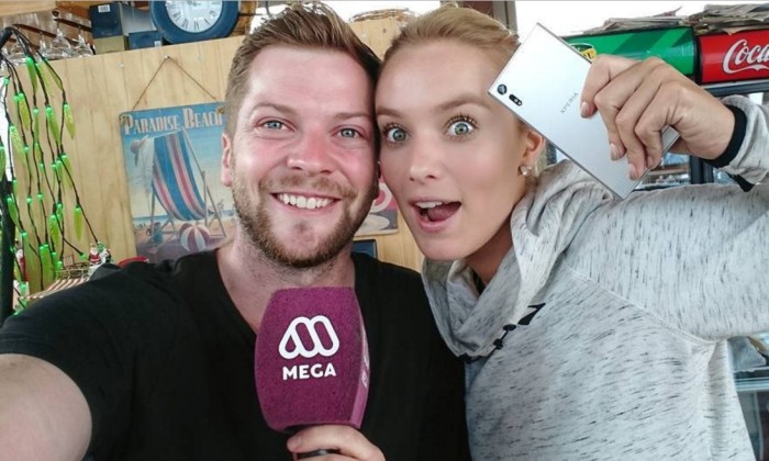 El innovador sistema de grabación con el que Felipe Sánchez reporteó en Viña 2017