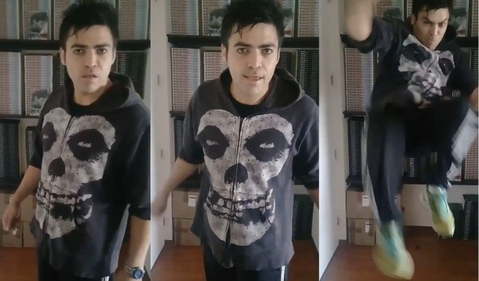 Hijo de Bonvallet protagoniza furioso video en contra de Chilevisión: les lanzó una patada