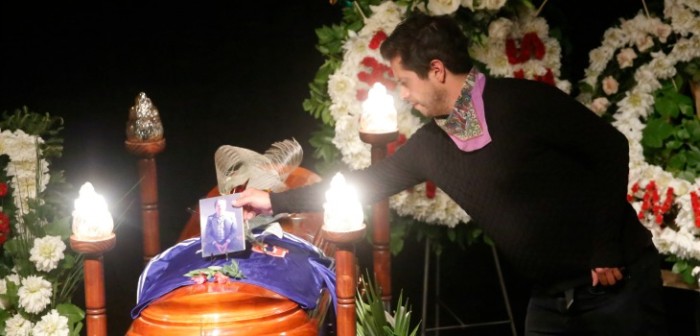 Así se vivió el último adiós de actores y familiares al recordado Edgardo Bruna