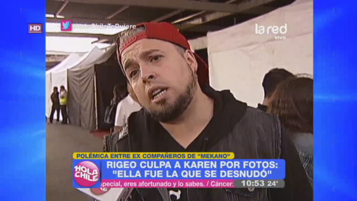 La crítica sin piedad de Rigeo a Karen Bejarano por filtración de fotos privadas