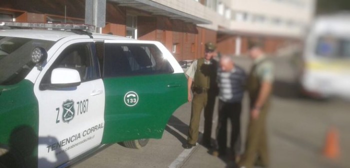 Detienen a sujeto acusado de golpear con un hacha en la cabeza a otro hombre en Corral