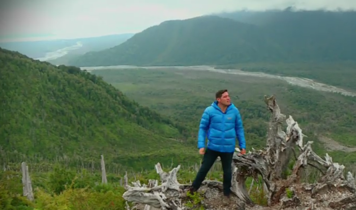 Lugares que hablan volvió a liderar su franja: Pancho Saavedra mostró encantos de Chaitén
