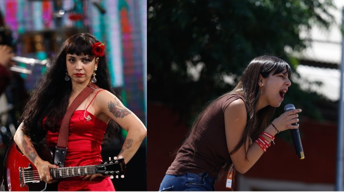 Daniela Castillo contó sus aventuras con Mon Laferte como rockeras en México