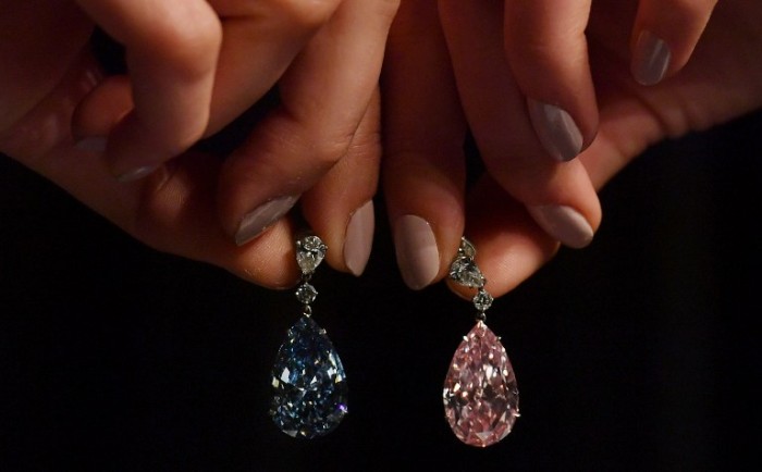 En mayo subastarán espectaculares aros con diamantes valorados en $44 mil millones