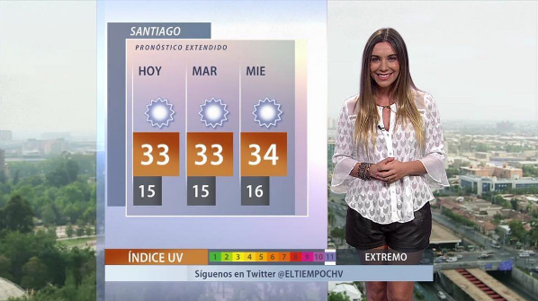 Daniela Urrizola dejó el tiempo en CHV para embarcarse en desafío europeo