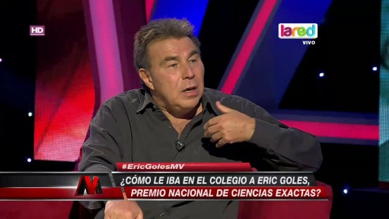 Eric Goles se incorpora a 'Mentiras Verdaderas' tras estar 13 años ausente de la TV local