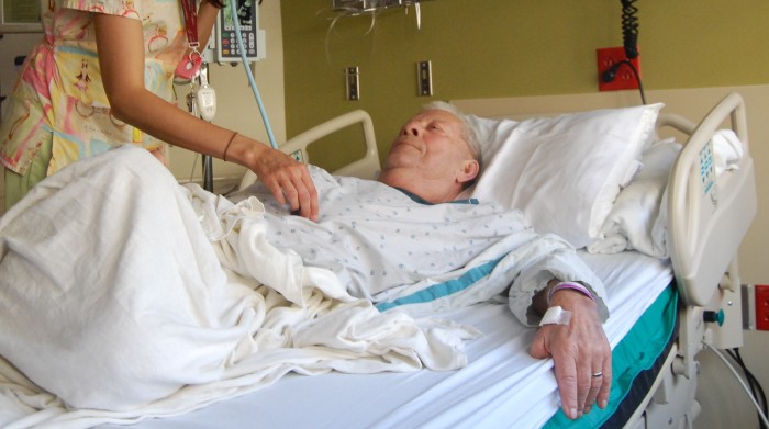 La conmovedora imagen viral de un enfermo terminal que cumplió su último deseo