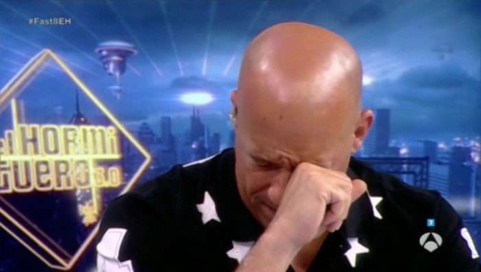 Vin Diesel se emociona al recordar a Paul Walker en programa español