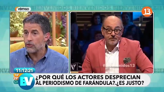 El tenso momento que protagonizaron panelistas de 'Bienvenidos' al hablar de la farándula