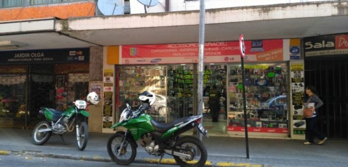 Hombre resulta herido tras incidente en local comercial del centro de Concepción