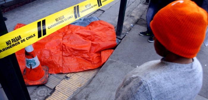 PDI ya maneja posible causa de muerte de indigente en Concepción