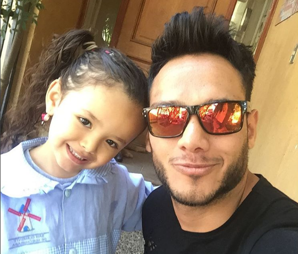 Hija de Iván Cabrera tuvo divertida y tierna aparición en video que él grabó tras sismo