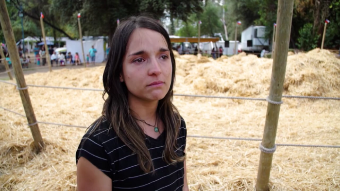 María José Bello se emocionó hasta las lágrimas con actividad de 'Vuelta a la Manzana'