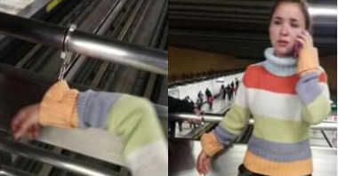 Joven detenida | Camila Belén | Facebook